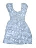 Area Code 407 100% Cotton Polka Dots Blue Dress Size 14 - photo 2