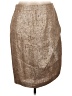 Escada Metallic Tan Formal Skirt Size EU 40 / US 10 - photo 1