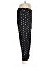Ann Taylor LOFT 100% Viscose Polka Dots Black Casual Pants Size M - photo 4