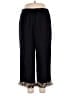 Taylor G. Black Linen Pants Size XL - photo 1
