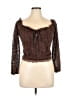 Assorted Brands Brown 3/4 Sleeve Blouse Size XL - photo 1