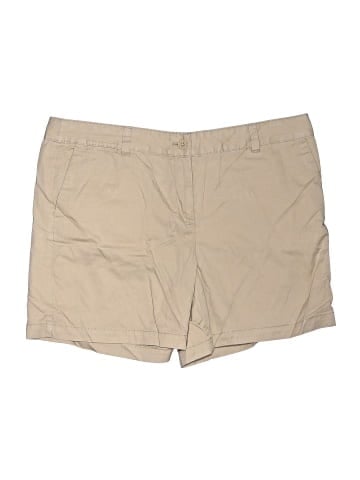 Ann Taylor LOFT Khaki Shorts (view 1)