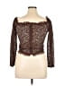 Assorted Brands Brown 3/4 Sleeve Blouse Size XL - photo 2
