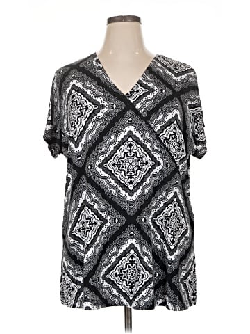 csc studio Short Sleeve Blouse (view 1)