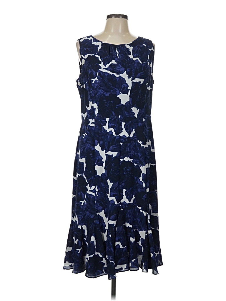 Pre-owned Talbots Cocktail Dress In Blue
