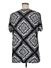 csc studio Silver Short Sleeve Blouse Size 1X - photo 2