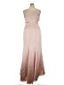 Amsale 100% Polyester Tan Cocktail Dress Size 20 - photo 2