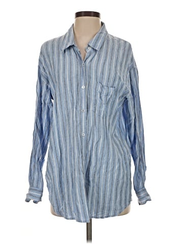 Wilfred Free Long Sleeve Button-Down Shirt (view 1)