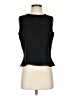 Ann Taylor 100% Silk Black Sleeveless Silk Top Size 4 - photo 1