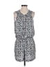 Ann Taylor LOFT Hearts Blue Romper Size 4 - photo 1