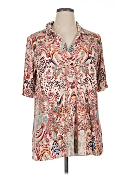 Johnny Was Short Sleeve Blouse