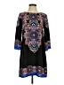 City Studio Paisley Black Casual Dress Size S - photo 1