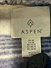 ASPEN 100% Polyester Plaid Blue Poncho Size 2X - photo 4