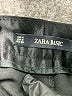 Zara Basic Solid Black Dress Pants Size M - photo 7