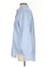 Lands' End Chevron-herringbone Blue Long Sleeve Button-Down Shirt Size S - photo 5