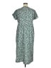 Unbranded 100% Polyester Print Green Casual Dress Size 1X - photo 2