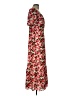 Julia Jordan 100% Polyester Floral Red Casual Dress Size 12 - photo 4