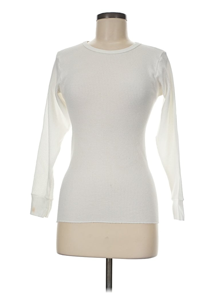 Pre-owned Assorted Brands Long Sleeve T-shirt In Ivory
