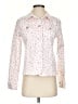 Charter Club Floral Hearts White Jacket Size S - photo 1