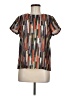 Gerard Darel 100% Polyester Brown Short Sleeve Blouse Size 6 (38) - photo 1