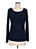 Jason Maxwell Blue Long Sleeve Top Size M - photo 1