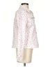 Charter Club Floral Hearts White Jacket Size S - photo 4