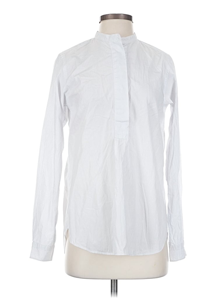 Pre-owned Sofie D'hoore Long Sleeve Blouse In White