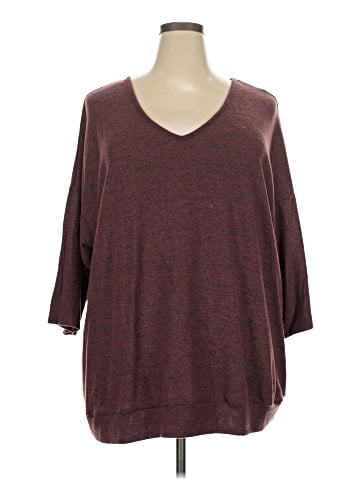 Torrid 3/4 Sleeve T-Shirt (view 1)