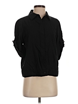 DKNY 3/4 Sleeve Button-Down Shirt (view 1)
