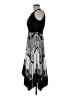 Sangria 100% Polyester Graphic Paisley Black Cocktail Dress Size 8 - photo 5