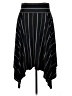 Lane Bryant Stripes Black Casual Skirt Size 14 - 16 Plus - photo 2