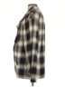 RtA Denim 100% Cotton Plaid Gray Coat Size L - photo 5