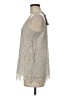 Chaser Silver Sleeveless Blouse Size M - photo 5