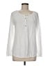 Chaser 100% Cotton White Long Sleeve Blouse Size M - photo 1