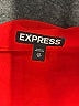 Express 100% Polyester Red Long Sleeve Blouse Size XS - photo 7