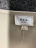 ECI Ivory Silver Long Sleeve Blouse Size L - photo 7
