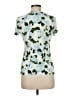 L'Agence Teal Short Sleeve Top Size Med (2) - photo 2