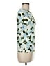 L'Agence Teal Short Sleeve Top Size Med (2) - photo 4