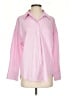 Zara Stripes Pink Long Sleeve Blouse Size S - photo 1