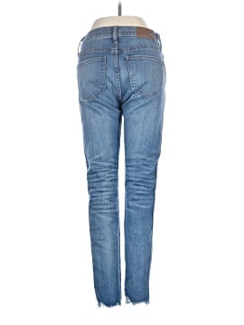 Madewell 9" High-Rise Skinny Jeans in Allegra Wash: Rip and Repair Edition (view 2)