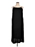 Positive Attitude 100% Polyester Solid Black Casual Dress Size 16 Petite - photo 1