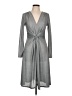 Lesley Evers Gray Casual Dress Size L - photo 1