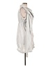 Nau 100% Polyester Gray Trenchcoat Size L - photo 4