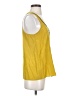 Jaloux 100% Polyester Yellow Tank Top Size S - photo 4