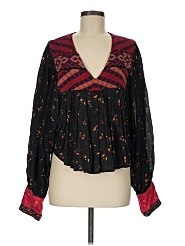 Free People Long Sleeve Blouse (view 1)