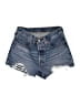 Levi's 100% Cotton Blue Denim Shorts Size 26 waist - photo 1