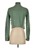 Zara Basic 100% Polyester Green Jacket Size XS - photo 2