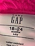 Baby Gap 100% Polyester Solid Pink Raincoat Size 18-24 mo - photo 3