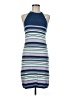 MNG Stripes Blue Casual Dress Size M - photo 1