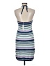 MNG Stripes Blue Casual Dress Size M - photo 2